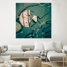 Contrast in Metal III by Jean-François Dupuis on GIANT ART - pink abstract rust