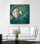 Contrast in Metal III by Jean-François Dupuis on GIANT ART - pink abstract rust