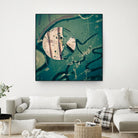 Contrast in Metal III by Jean-François Dupuis on GIANT ART - pink abstract rust