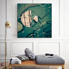 Contrast in Metal III by Jean-François Dupuis on GIANT ART - pink abstract rust