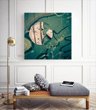 Contrast in Metal III by Jean-François Dupuis on GIANT ART - pink abstract rust