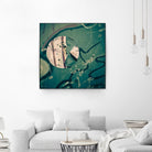 Contrast in Metal III by Jean-François Dupuis on GIANT ART - pink abstract rust