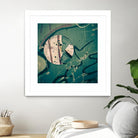 Contrast in Metal III by Jean-François Dupuis on GIANT ART - pink abstract rust