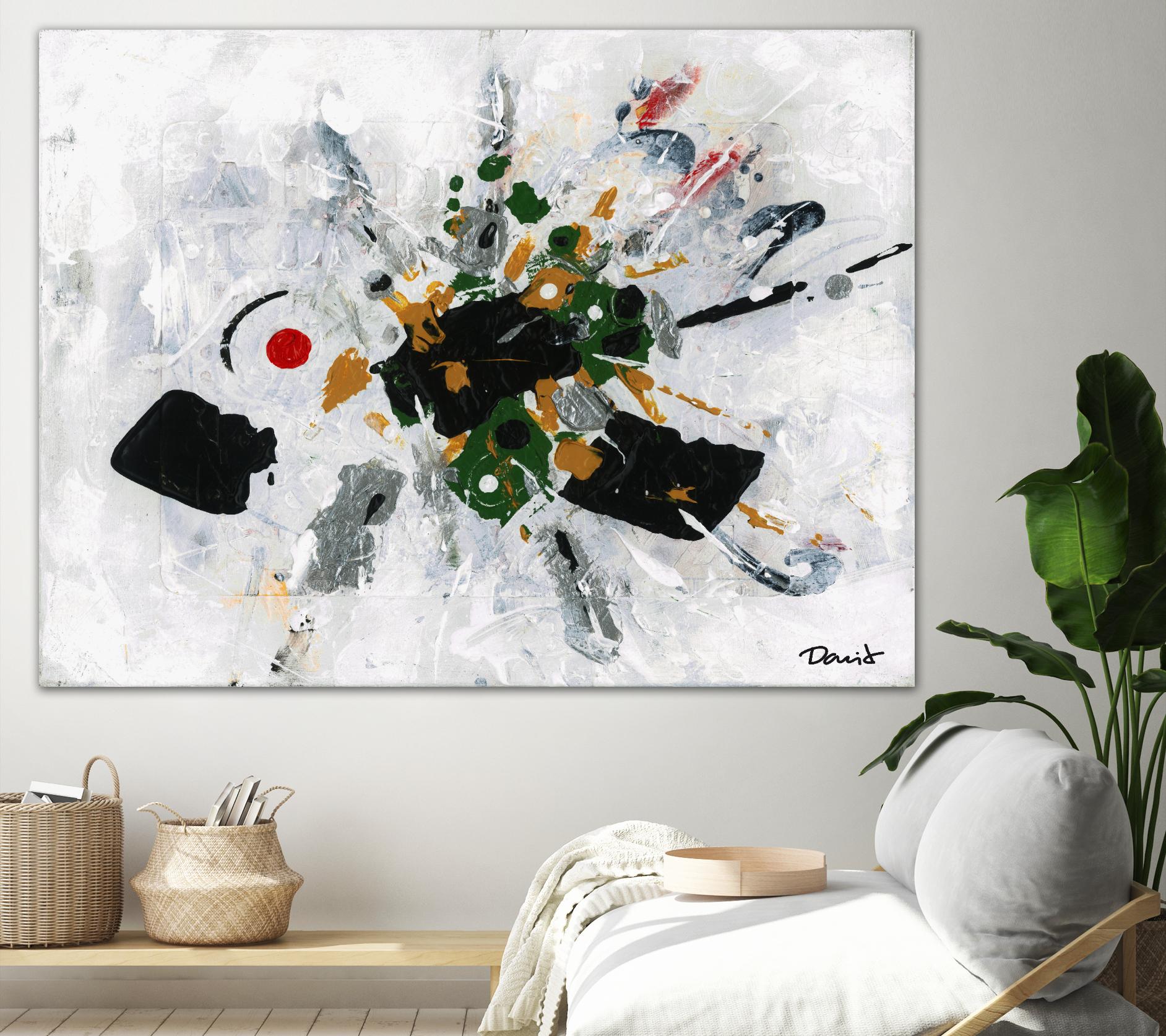 Poisson espion by Pierre David on GIANT ART - black abstract