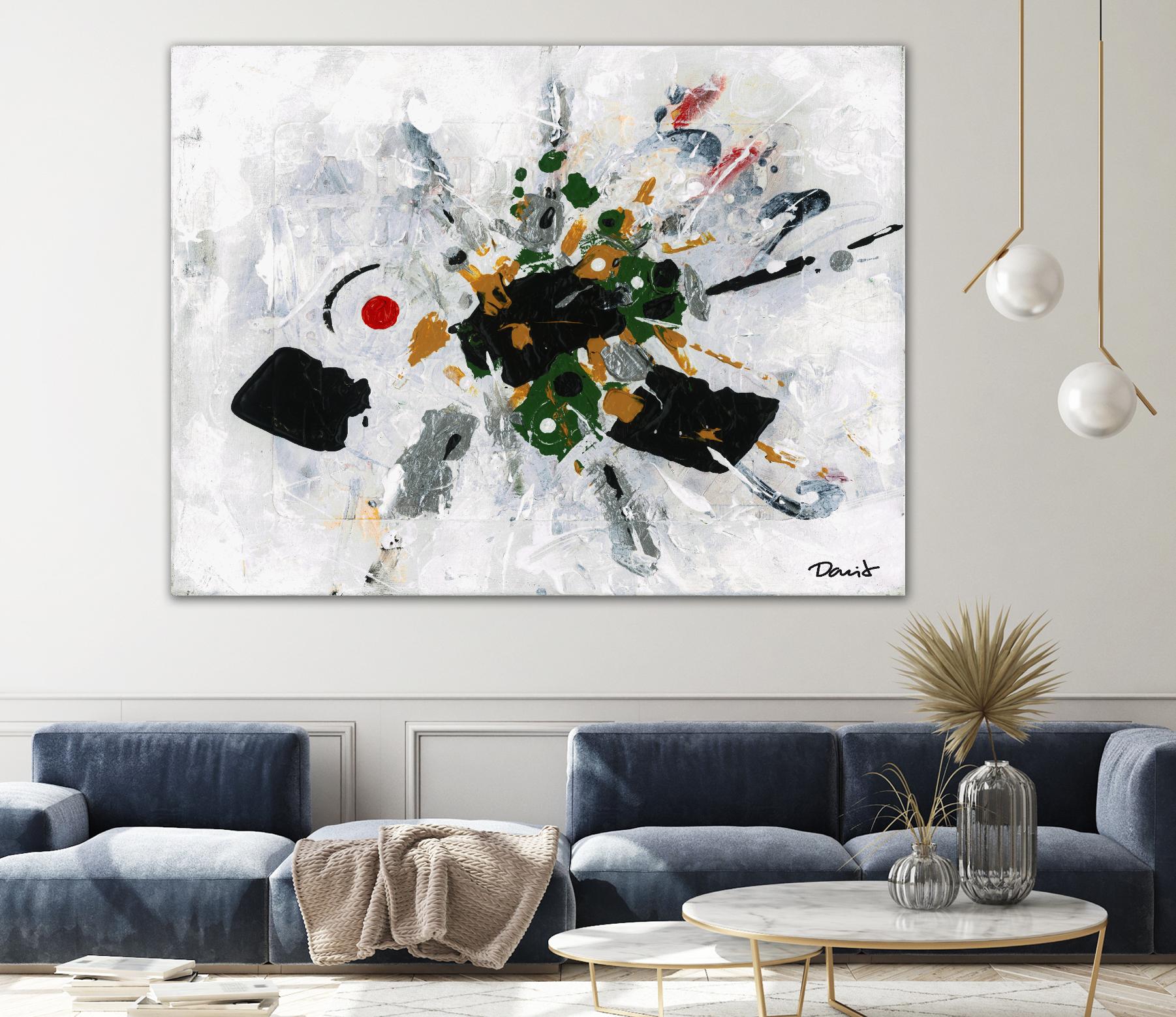 Poisson espion by Pierre David on GIANT ART - black abstract