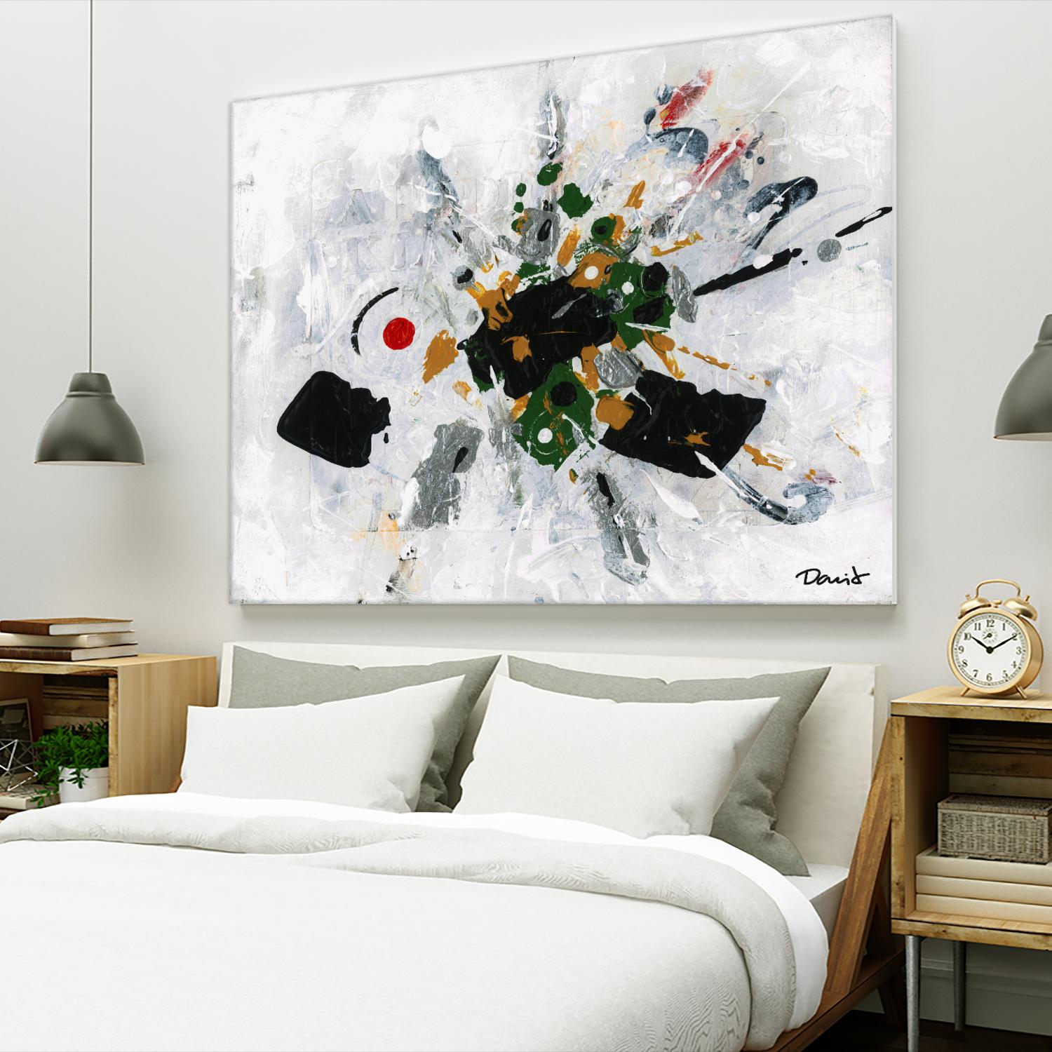 Poisson espion by Pierre David on GIANT ART - black abstract