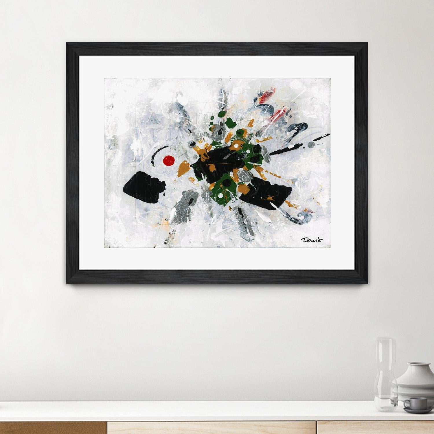 Poisson espion by Pierre David on GIANT ART - white abstract quebecois