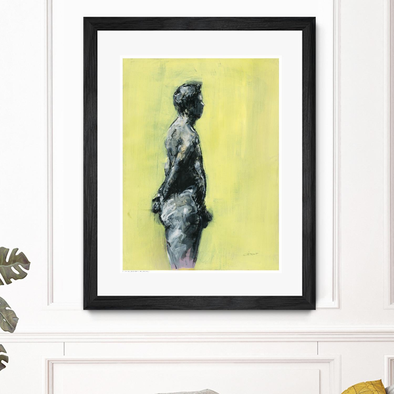 Rizas by Jacques Clement on GIANT ART - grey nude