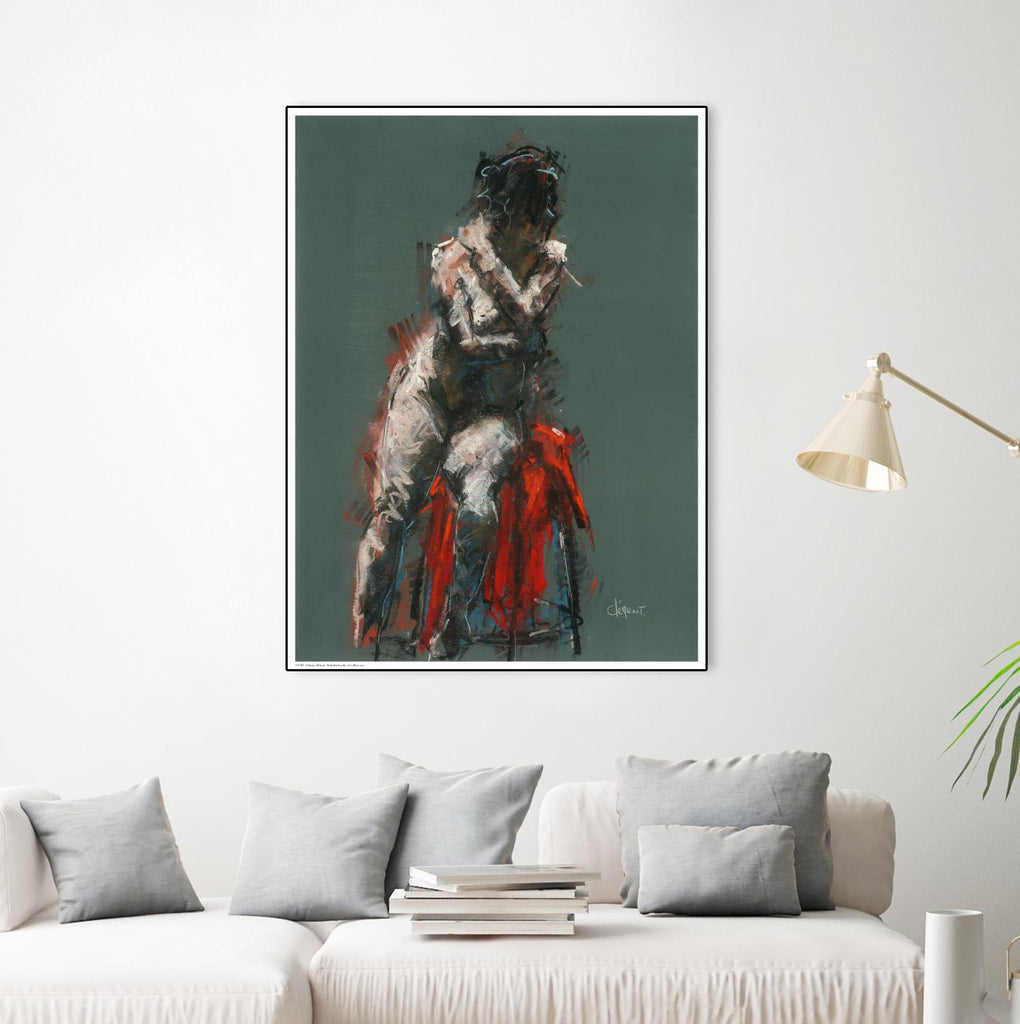 Hadel by Jacques Clement on GIANT ART - red nude