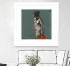 Adale by Jacques Clement on GIANT ART - red nude