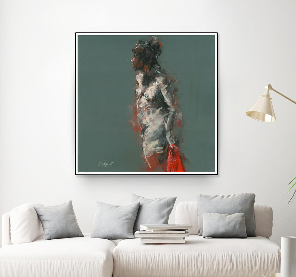 Adale by Jacques Clement on GIANT ART - red nude
