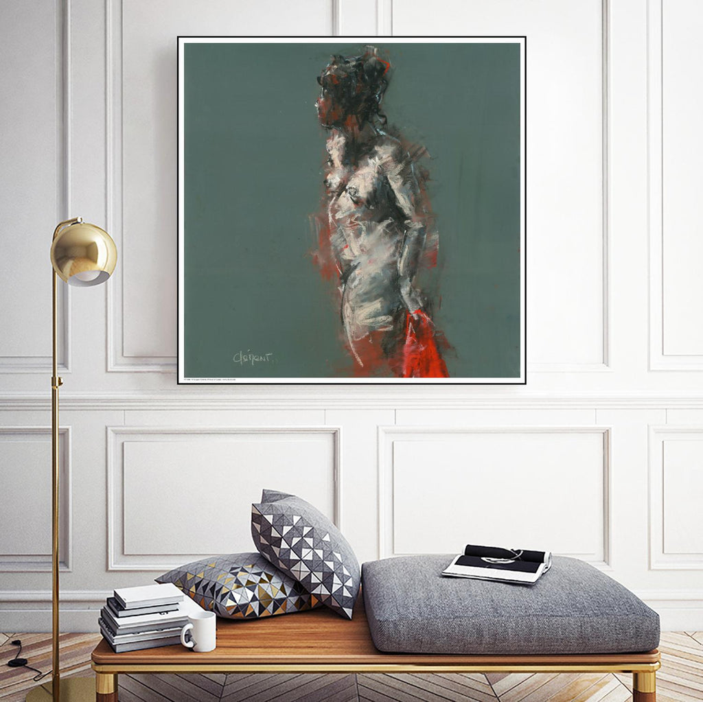 Adale by Jacques Clement on GIANT ART - red nude