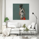 Adale by Jacques Clement on GIANT ART - red nude