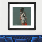 Adale by Jacques Clement on GIANT ART - red nude