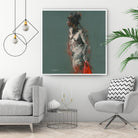 Adale by Jacques Clement on GIANT ART - red nude