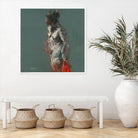 Adale by Jacques Clement on GIANT ART - red nude