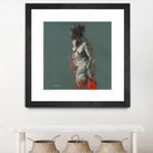 Adale by Jacques Clement on GIANT ART - red nude