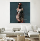 Emary by Jacques Clement on GIANT ART - beige nude