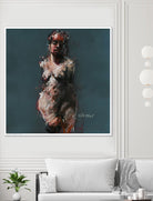 Emary by Jacques Clement on GIANT ART - beige nude