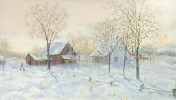Paysage à Baie Saint-Paul - Art Print by Hélène Léveillée | GIANT ART