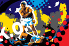 Ali by Ray Lengelé on GIANT ART - blue pop art - alternative