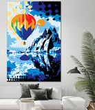 Ballon by Ray Lengelé on GIANT ART - black pop art - alternative