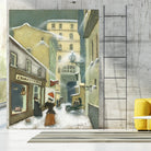 Street in Quebec 1912 by Steven Lamb on GIANT ART - grey everyday life