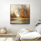 Un temps pour chaque chose by Claude Tremblay on GIANT ART - purple trees