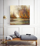 Un temps pour chaque chose by Claude Tremblay on GIANT ART - purple trees