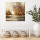 Un temps pour chaque chose by Claude Tremblay on GIANT ART - purple trees