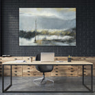 Lumière Vespérale III by Kathleen Cloutier on GIANT ART - yellow abstract