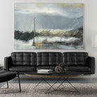 Lumière Vespérale III by Kathleen Cloutier on GIANT ART - yellow abstract