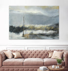 Lumière Vespérale III by Kathleen Cloutier on GIANT ART - yellow abstract