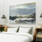 Lumière Vespérale III by Kathleen Cloutier on GIANT ART - yellow abstract