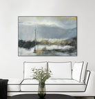 Lumière Vespérale III by Kathleen Cloutier on GIANT ART - yellow abstract