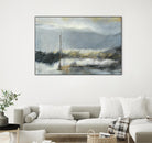 Lumière Vespérale III by Kathleen Cloutier on GIANT ART - yellow abstract