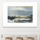 Lumière Vespérale III by Kathleen Cloutier on GIANT ART - yellow abstract