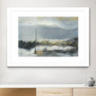 Lumière Vespérale III by Kathleen Cloutier on GIANT ART - yellow abstract