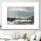 Lumière Vespérale III by Kathleen Cloutier on GIANT ART - yellow abstract