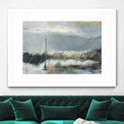 Lumière Vespérale III by Kathleen Cloutier on GIANT ART - yellow abstract