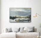 Lumière Vespérale III by Kathleen Cloutier on GIANT ART - yellow abstract