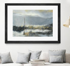 Lumière Vespérale III by Kathleen Cloutier on GIANT ART - yellow abstract