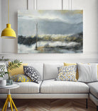 Lumière Vespérale III by Kathleen Cloutier on GIANT ART - yellow abstract