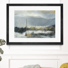 Lumière Vespérale III by Kathleen Cloutier on GIANT ART - yellow abstract