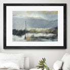 Lumière Vespérale III by Kathleen Cloutier on GIANT ART - yellow abstract