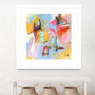 Renouveau by Marc Archambault on GIANT ART - pink abstract