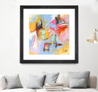 Renouveau by Marc Archambault on GIANT ART - pink abstract