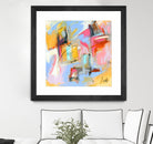 Renouveau by Marc Archambault on GIANT ART - pink abstract