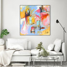 Renouveau by Marc Archambault on GIANT ART - pink abstract