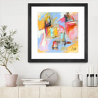 Renouveau by Marc Archambault on GIANT ART - pink abstract